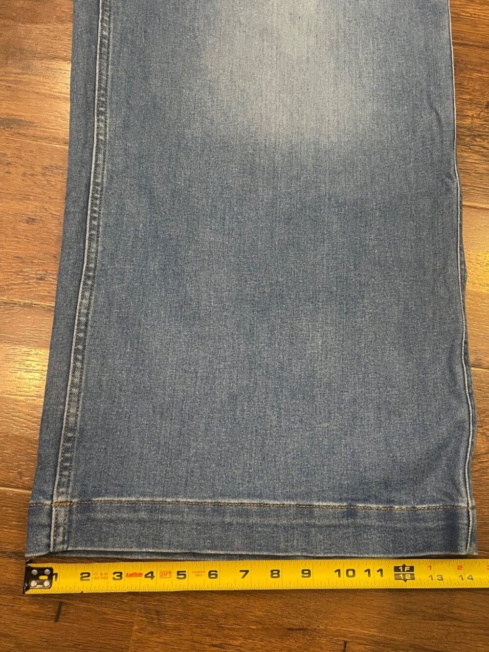 Spanx Jeans Pull On Wide Leg Sz 3X - Picture 10 of 10